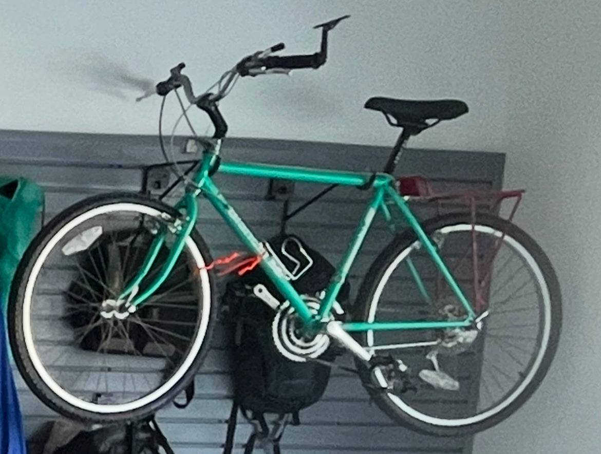 Horizontal Bike Hooks